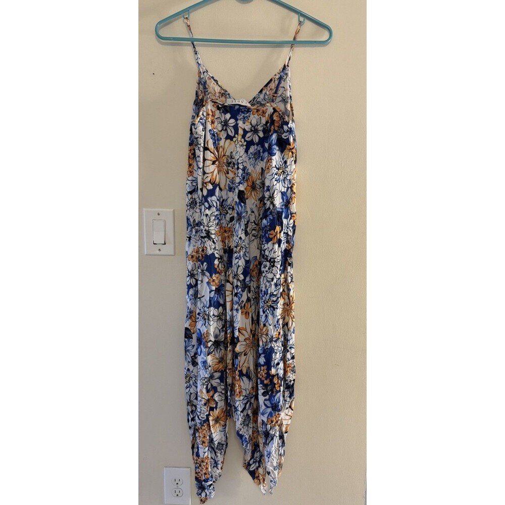 Label by 5 Twelve Women’s Floral Handkerchief Hem Dress Multicolor Sleeveless S - Picture 4 of 6